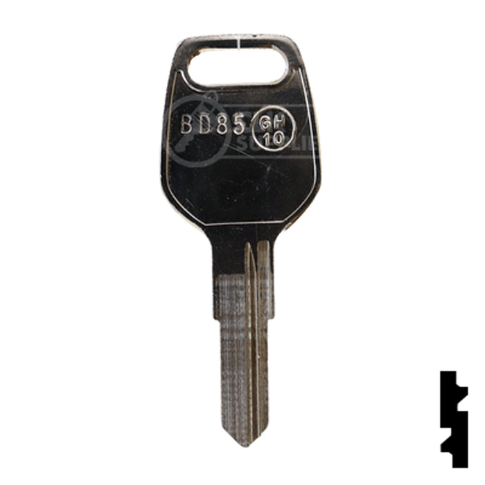 Uncut Key Blank | Prevost | BD85 Equipment Key Framon Manufacturing Company, Inc