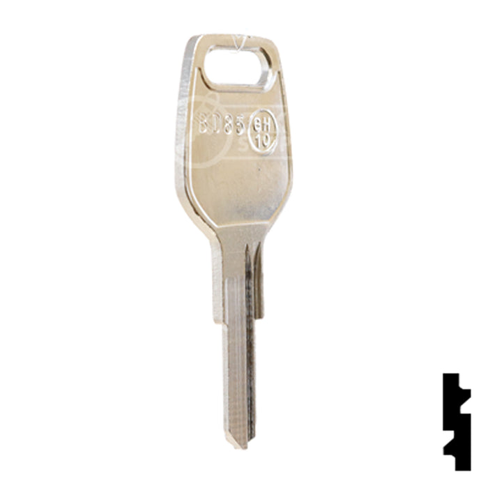 Uncut Key Blank | Prevost | BD85 Equipment Key Framon Manufacturing Company, Inc