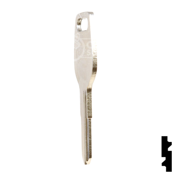 Uncut Key Blank | Prevost | BD85 Equipment Key Framon Manufacturing Company, Inc