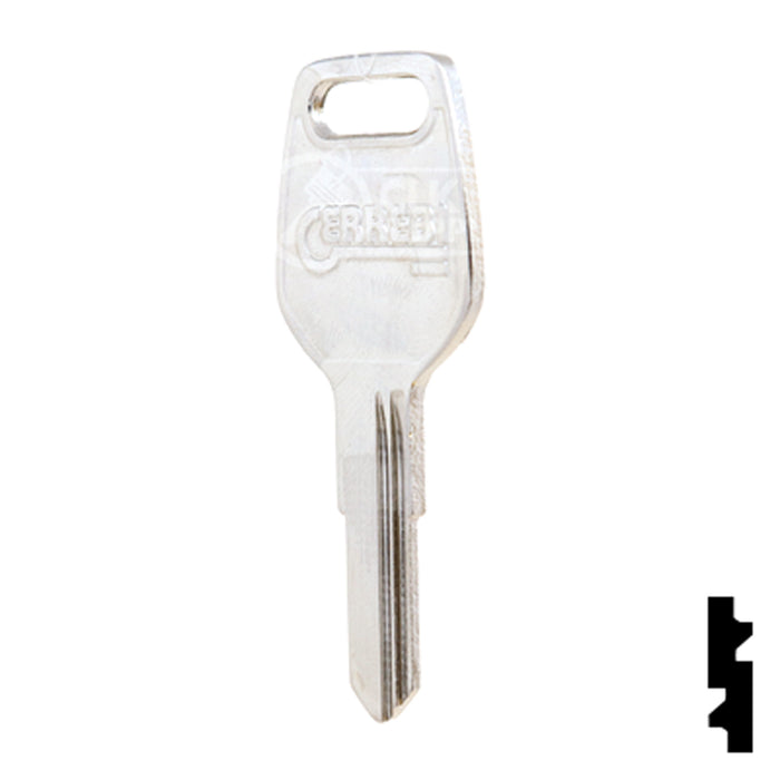 Uncut Key Blank | Prevost | BD85 Equipment Key Framon Manufacturing Company, Inc