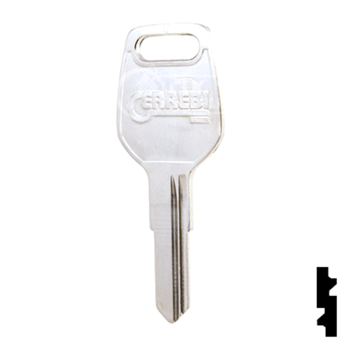 Uncut Key Blank | Prevost | BD85 Equipment Key Framon Manufacturing Company, Inc