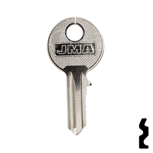 Uncut Key Blank | Ronis | RO-8D, PG2 Equipment Key JMA USA