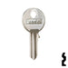 Uncut Key Blank | Ronis | RO-8D, PG2 Equipment Key JMA USA