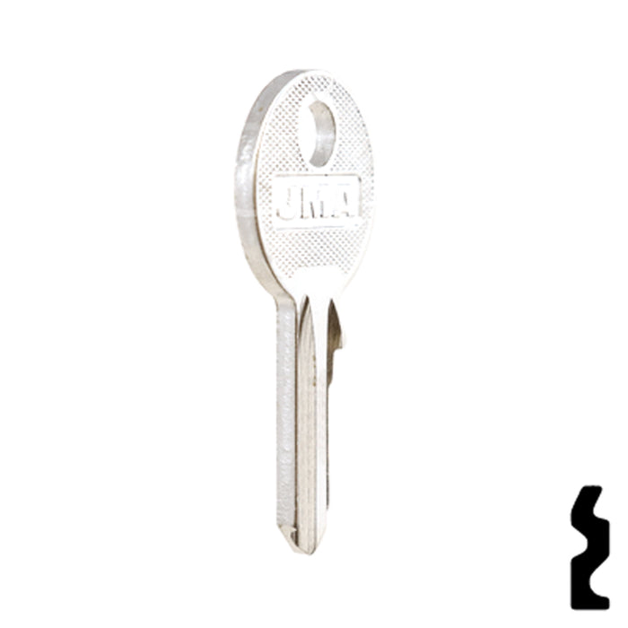 Uncut Key Blank | Ronis | RO-8D, PG2 Equipment Key JMA USA