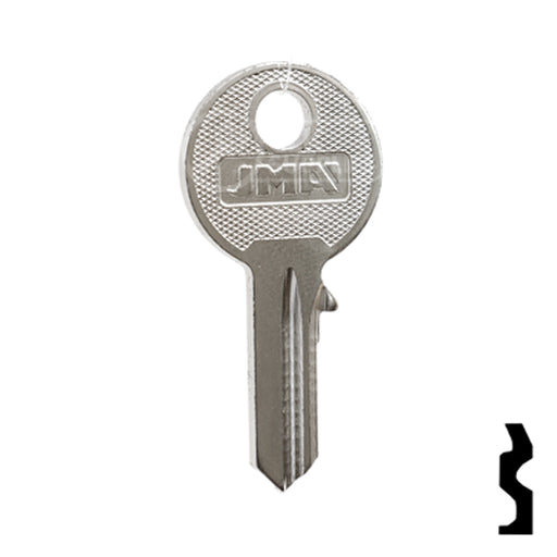 Uncut Key Blank | Ronis | RO-8I, R7DC Equipment Key JMA USA