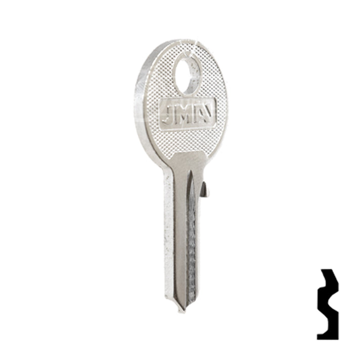 Uncut Key Blank | Ronis | RO-8I, R7DC Equipment Key JMA USA