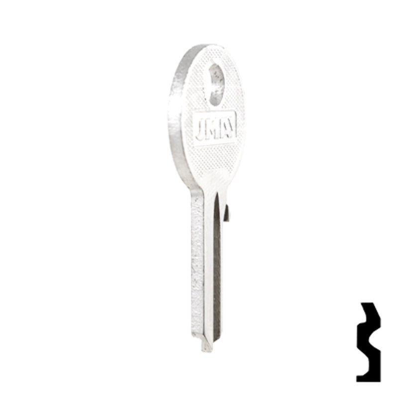 Uncut Key Blank | Ronis | RO-8I, R7DC Equipment Key JMA USA