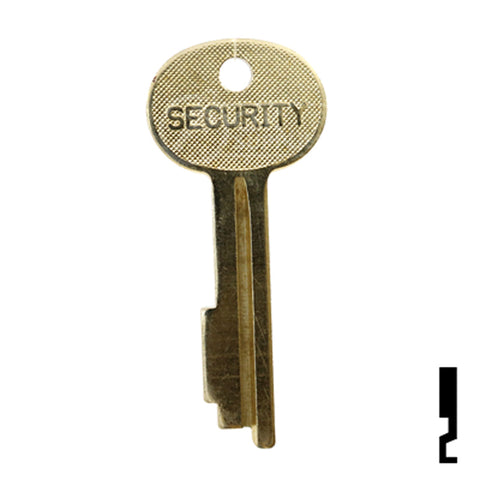 Uncut Key Blank | Security | BD38