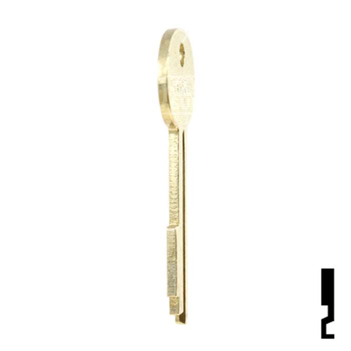 Uncut Key Blank | Security | BD38 Equipment Key Framon Manufacturing Company, Inc