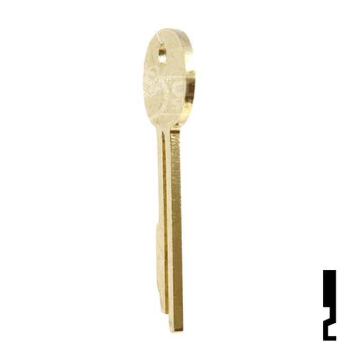 Uncut Key Blank | Security | BD38 Equipment Key Framon Manufacturing Company, Inc