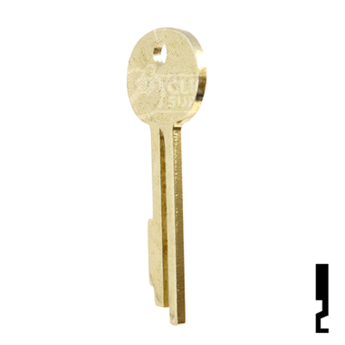 Uncut Key Blank | Security | BD38 Equipment Key Framon Manufacturing Company, Inc