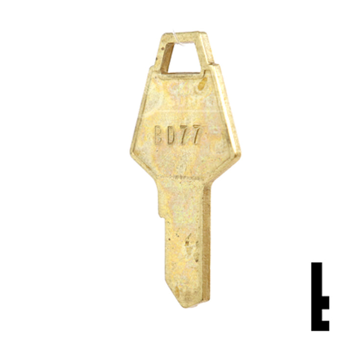 Uncut Key Blank | Slide Guard | BD77 Equipment Key Framon Manufacturing Company, Inc