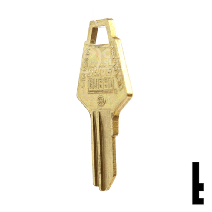 Uncut Key Blank | Slide Guard | BD77 Equipment Key Framon Manufacturing Company, Inc