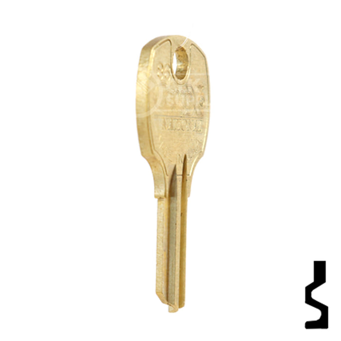 Uncut Key Blank | Square D | BD108R Equipment Key Framon Manufacturing Company, Inc