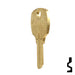 Uncut Key Blank | Square D | BD108R Equipment Key Framon Manufacturing Company, Inc