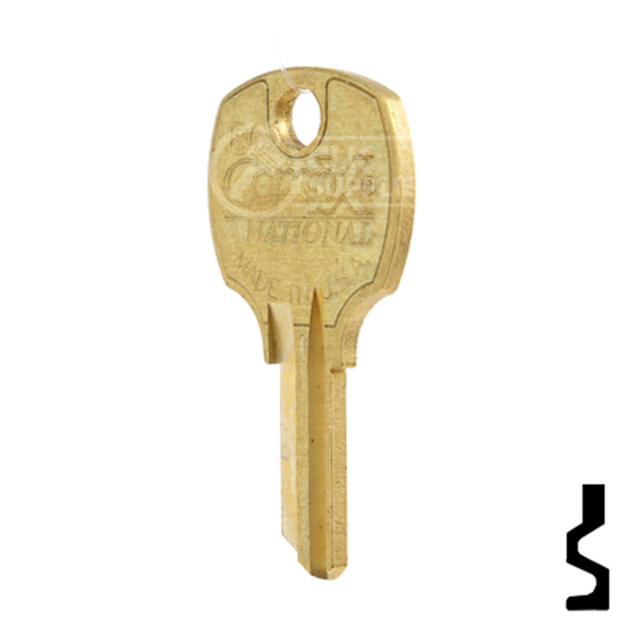 Uncut Key Blank | Square D | BD108R Equipment Key Framon Manufacturing Company, Inc