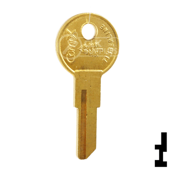 Uncut Key Blank | Square D, Timberline | BD126 Equipment Key Framon Manufacturing Company, Inc