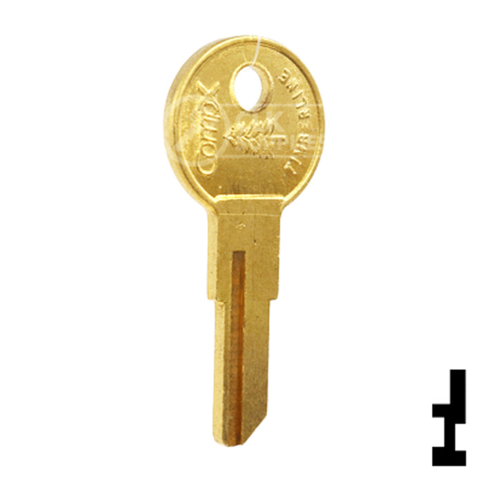 Uncut Key Blank | Square D, Timberline | BD126 Equipment Key Framon Manufacturing Company, Inc