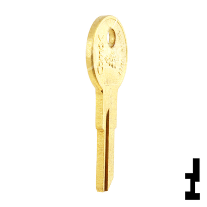 Uncut Key Blank | Square D, Timberline | BD126 Equipment Key Framon Manufacturing Company, Inc