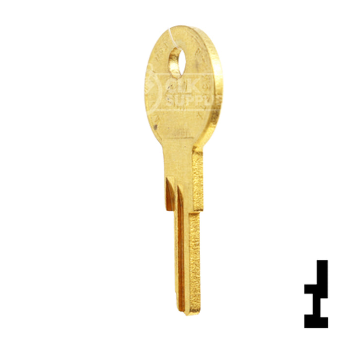 Uncut Key Blank | Square D, Timberline | BD126 Equipment Key Framon Manufacturing Company, Inc