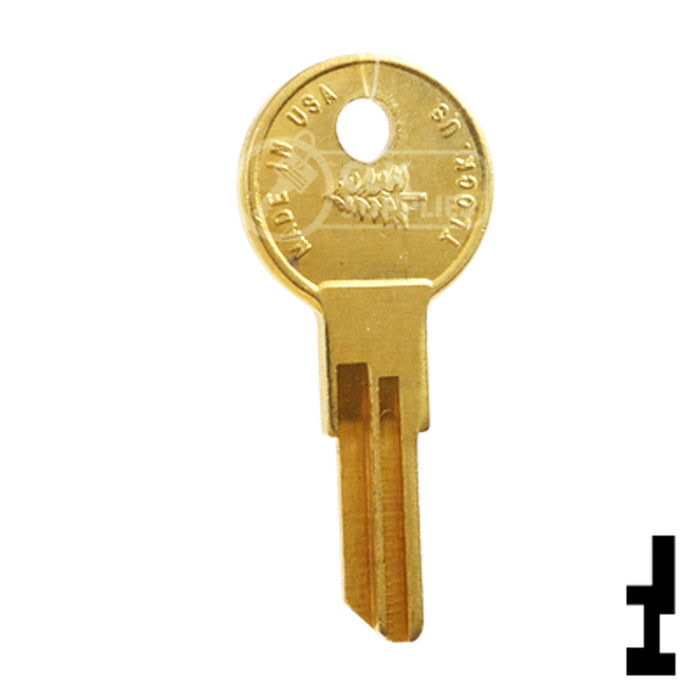 Uncut Key Blank | Square D, Timberline | BD126 Equipment Key Framon Manufacturing Company, Inc