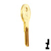 Uncut Key Blank | Square D, Timberline | BD126 Equipment Key Framon Manufacturing Company, Inc