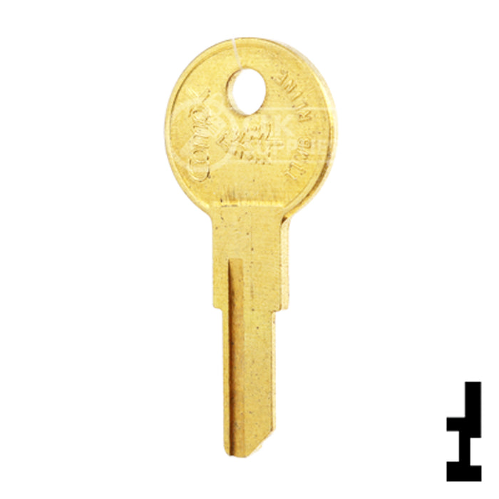 Uncut Key Blank | Square D, Timberline | BD126 Equipment Key Framon Manufacturing Company, Inc