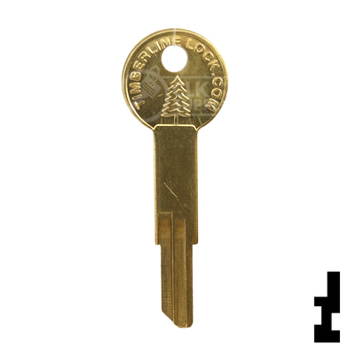 Uncut Key Blank | Timberline | BD84 Equipment Key Framon Manufacturing Company, Inc