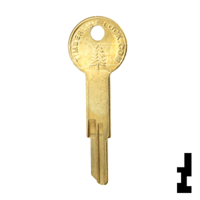 Uncut Key Blank | Timberline | BD84 Equipment Key Framon Manufacturing Company, Inc