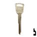 Uncut Key Blank | Toyota Forklift, Chrysler | TA6, TOYO-25 Equipment Key Ilco