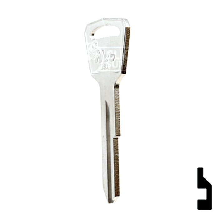 Uncut Key Blank | Toyota Forklift, Chrysler | TA6, TOYO-25 Equipment Key Ilco