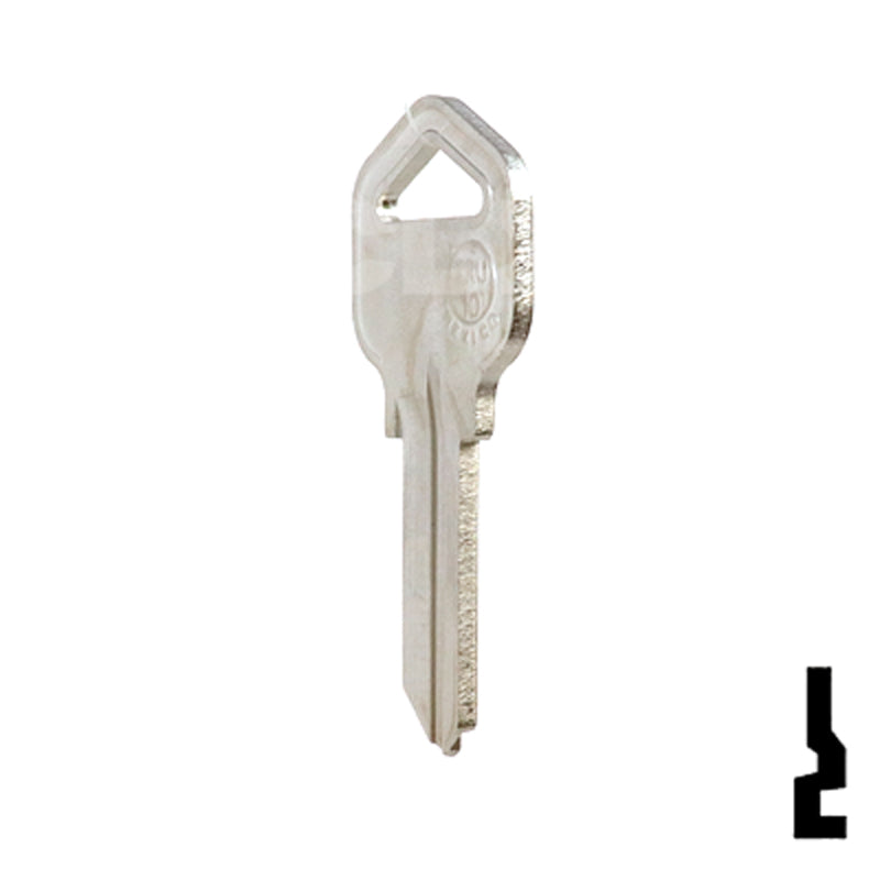 Uncut Key Blank | Truper | TRU-1D Equipment Key JMA USA