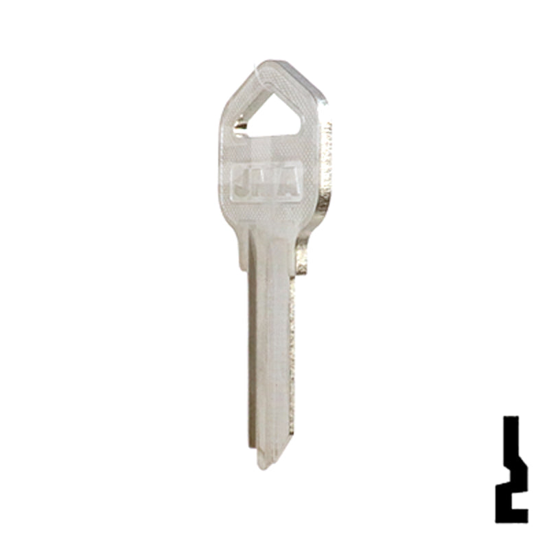 Uncut Key Blank | Truper | TRU-1D Equipment Key JMA USA