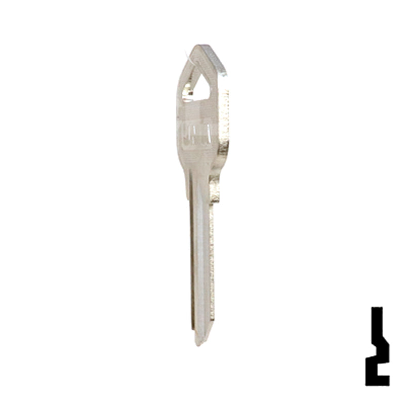Uncut Key Blank | Truper | TRU-1D Equipment Key JMA USA