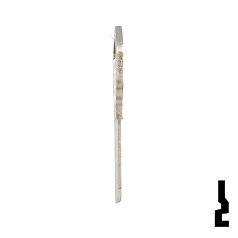 Uncut Key Blank | Truper | TRU-1D Equipment Key JMA USA