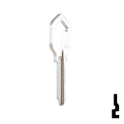Uncut Key Blank | Truper | TRU-1D Equipment Key JMA USA