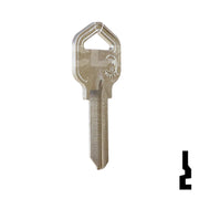 Uncut Key Blank | Truper | TRU-1D Equipment Key JMA USA