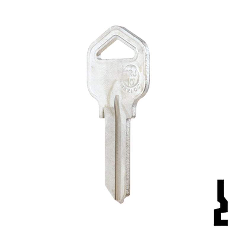 Uncut Key Blank | Truper | TRU-1D Equipment Key JMA USA