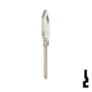 Uncut Key Blank | Truper | TRU-1D Equipment Key JMA USA