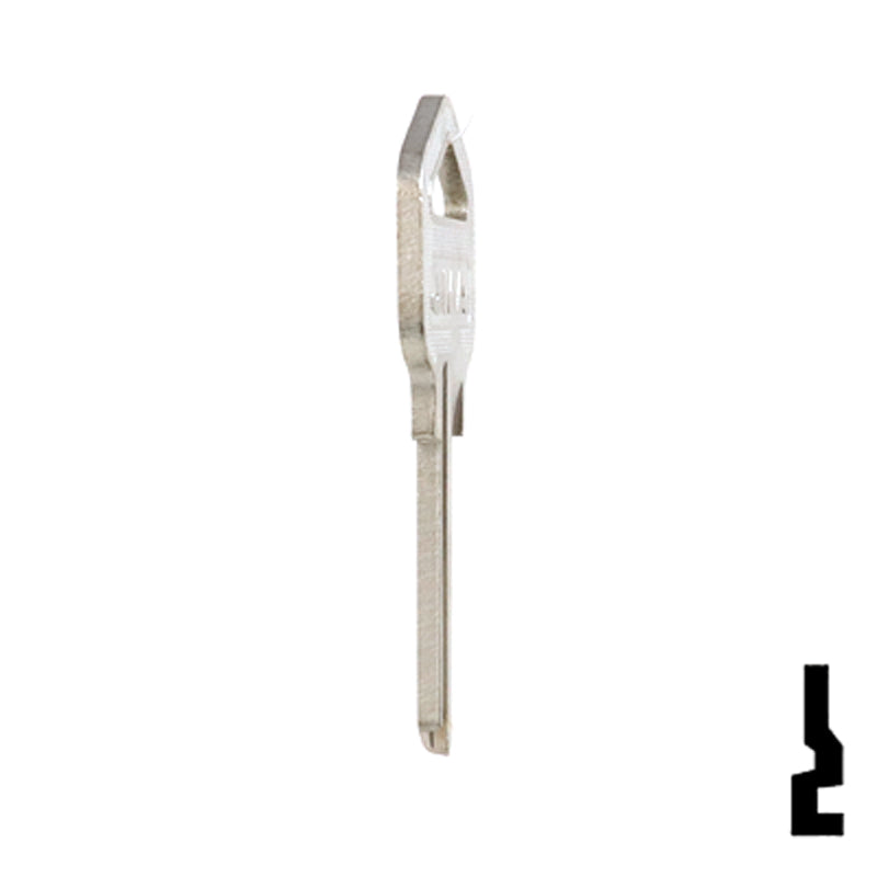 Uncut Key Blank | Truper | TRU-1D Equipment Key JMA USA