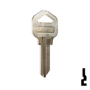 Uncut Key Blank | Truper | TRU-1D Equipment Key JMA USA