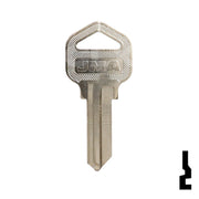 Uncut Key Blank | Truper | TRU-1D Equipment Key JMA USA
