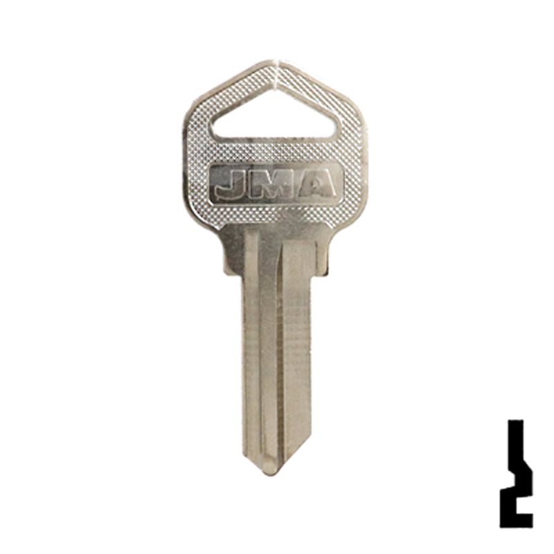 Uncut Key Blank | Truper | TRU-1D Equipment Key JMA USA