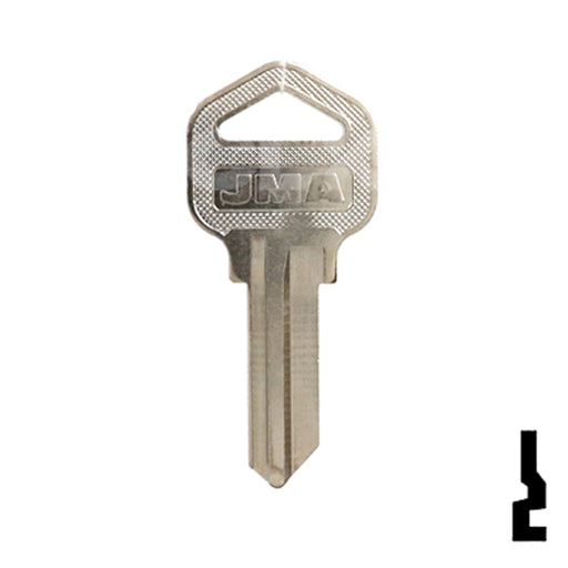 Uncut Key Blank | Truper | TRU-1D Equipment Key JMA USA