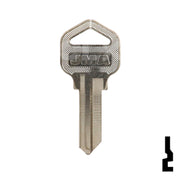 Uncut Key Blank | Truper | TRU-1D Equipment Key JMA USA