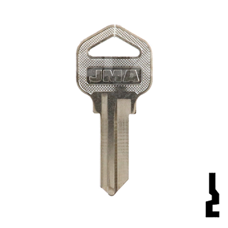 Uncut Key Blank | Truper | TRU-1D Equipment Key JMA USA