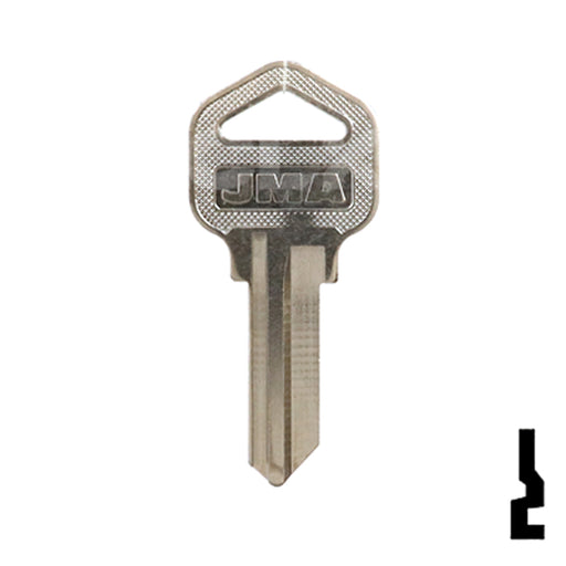 Uncut Key Blank | Truper | TRU-1D Equipment Key JMA USA