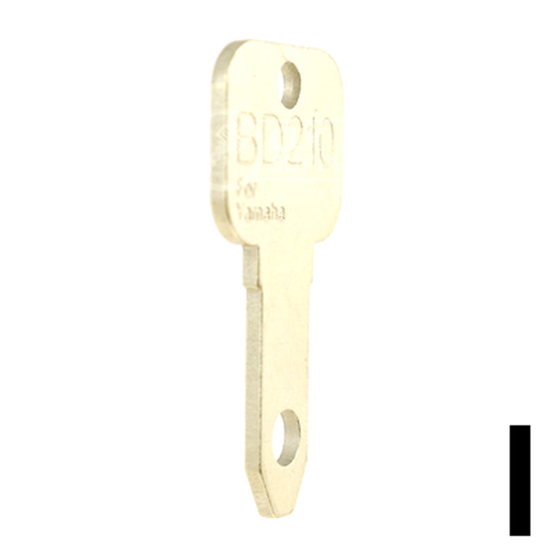 Uncut Key Blank | Yamaha | BD210 Equipment Key Framon Manufacturing Company, Inc