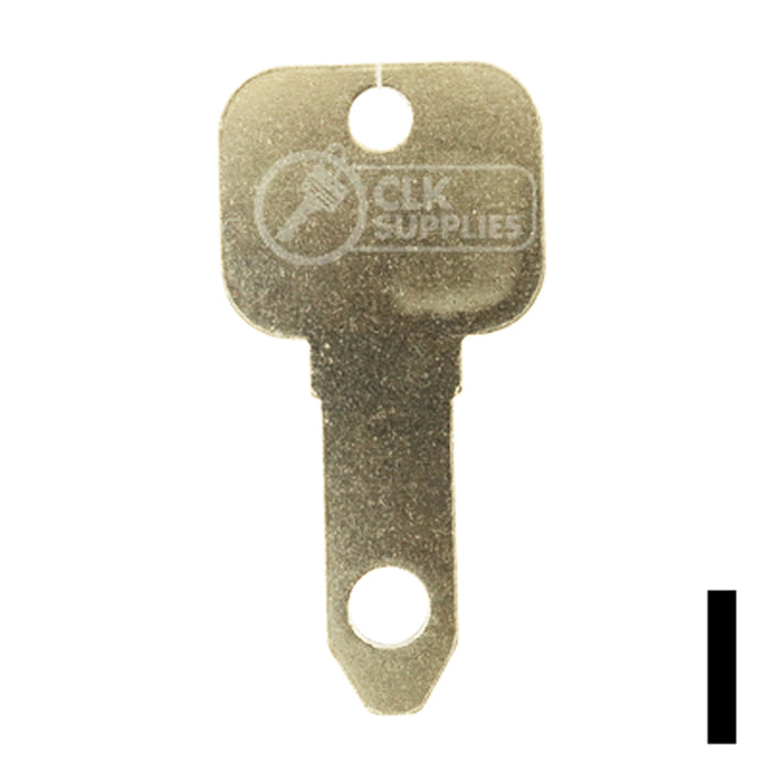 Uncut Key Blank | Yamaha | BD210 Equipment Key Framon Manufacturing Company, Inc