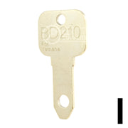 Uncut Key Blank | Yamaha | BD210 Equipment Key Framon Manufacturing Company, Inc